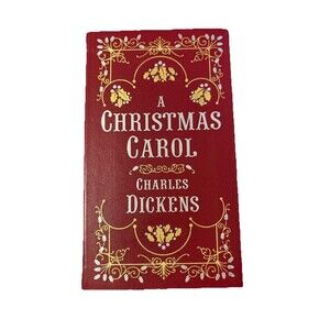 A Christmas Carol By Charles Dickens Leatherbound 2013 Edition Fall River Press